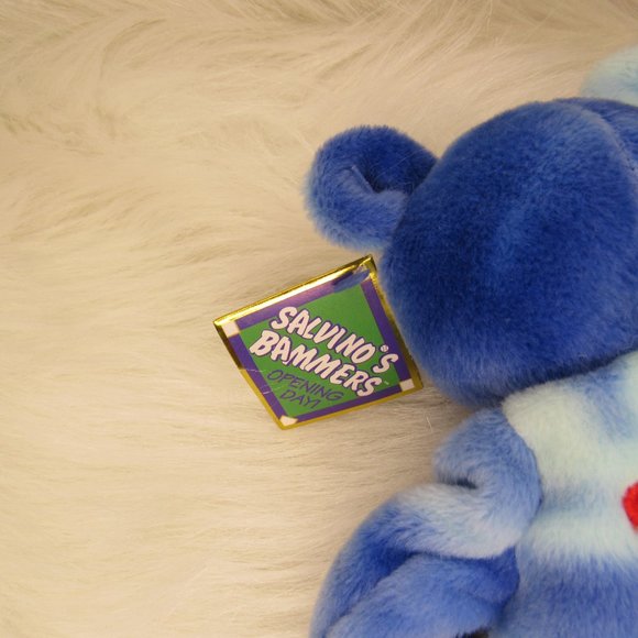 Salvino's Bammers Opening Day Sammy Sosa #21 Blue Beanie Bear - Picture 5 of 11